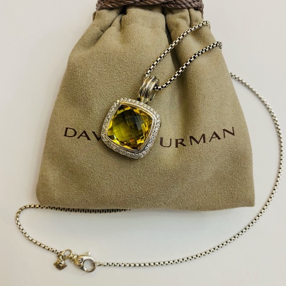 ♥️♥️SOLD♥️♥️DAVID YURMAN 14mm Lemon Citrine Albion - Picture 3 of 11